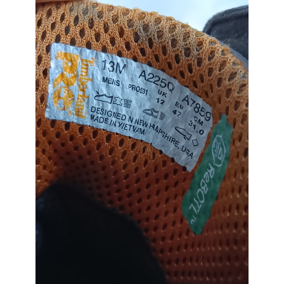 Timberland PRO Work Summit Mens Brown Composite Toe Boots Size 13M A225Q A7859 - Picture 10 of 13